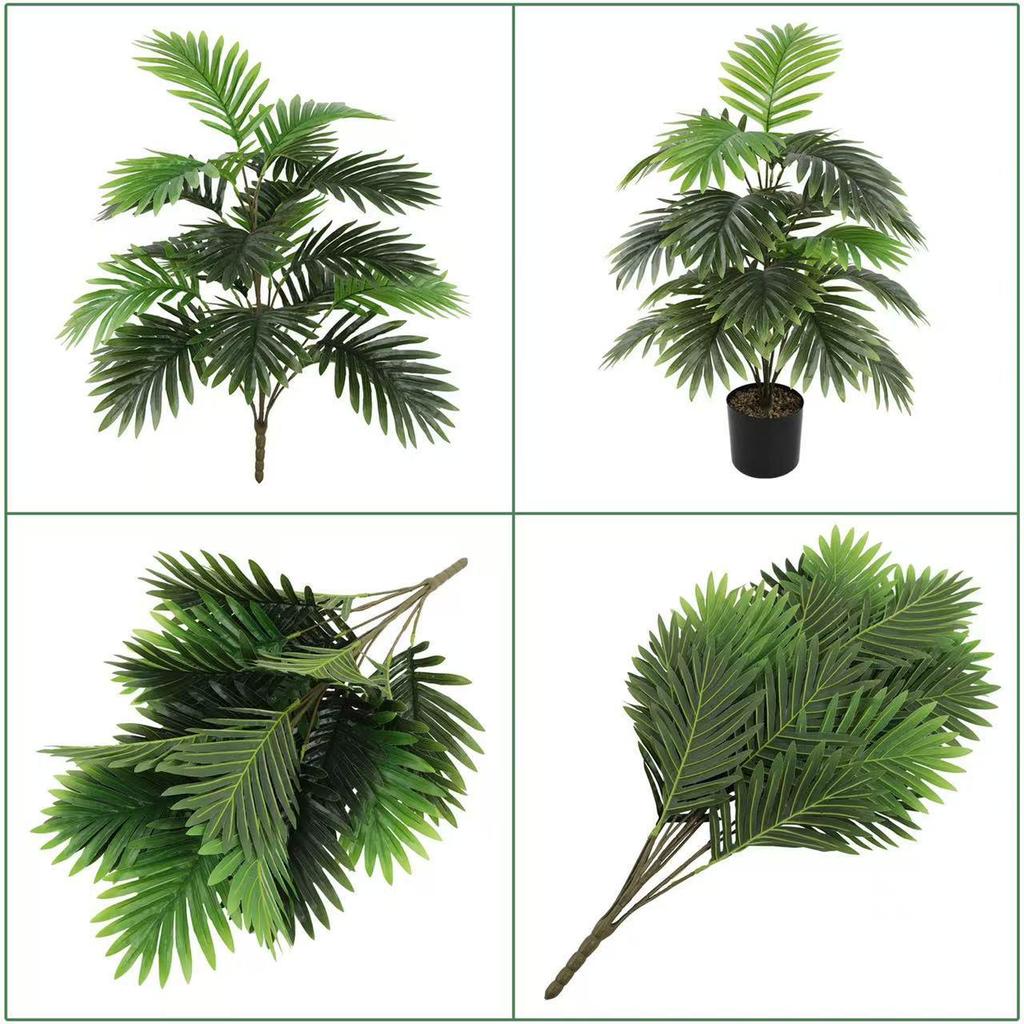Areca Palm Leaf Tactile Film for Home and Garden Decoration