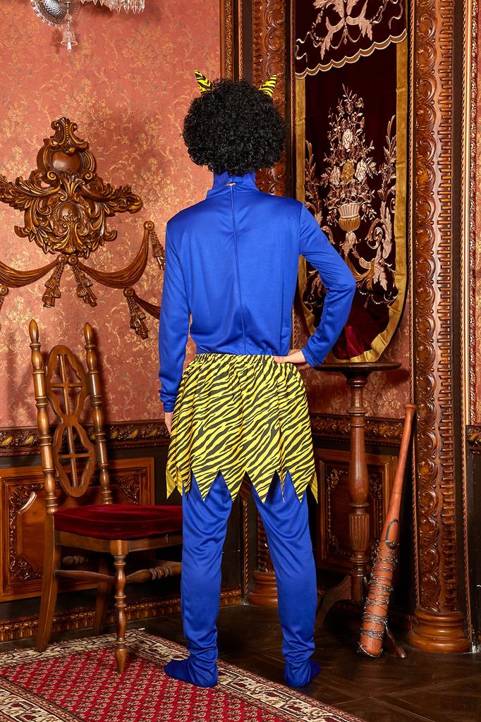 Clearstone Halloween Setsubun Real Demon Cosplay Size Blue Costume, Men's, M,