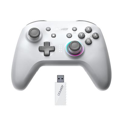 Controlador Leadjoy Z1 Lite con joystick de efecto Hall y sensor giroscópico, controlador de juegos con 4 teclas macro compatible con el controlador