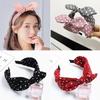 Face Wash Headband, Wide Cotton Hairband, Ribbon, Cute Rabbit Headband