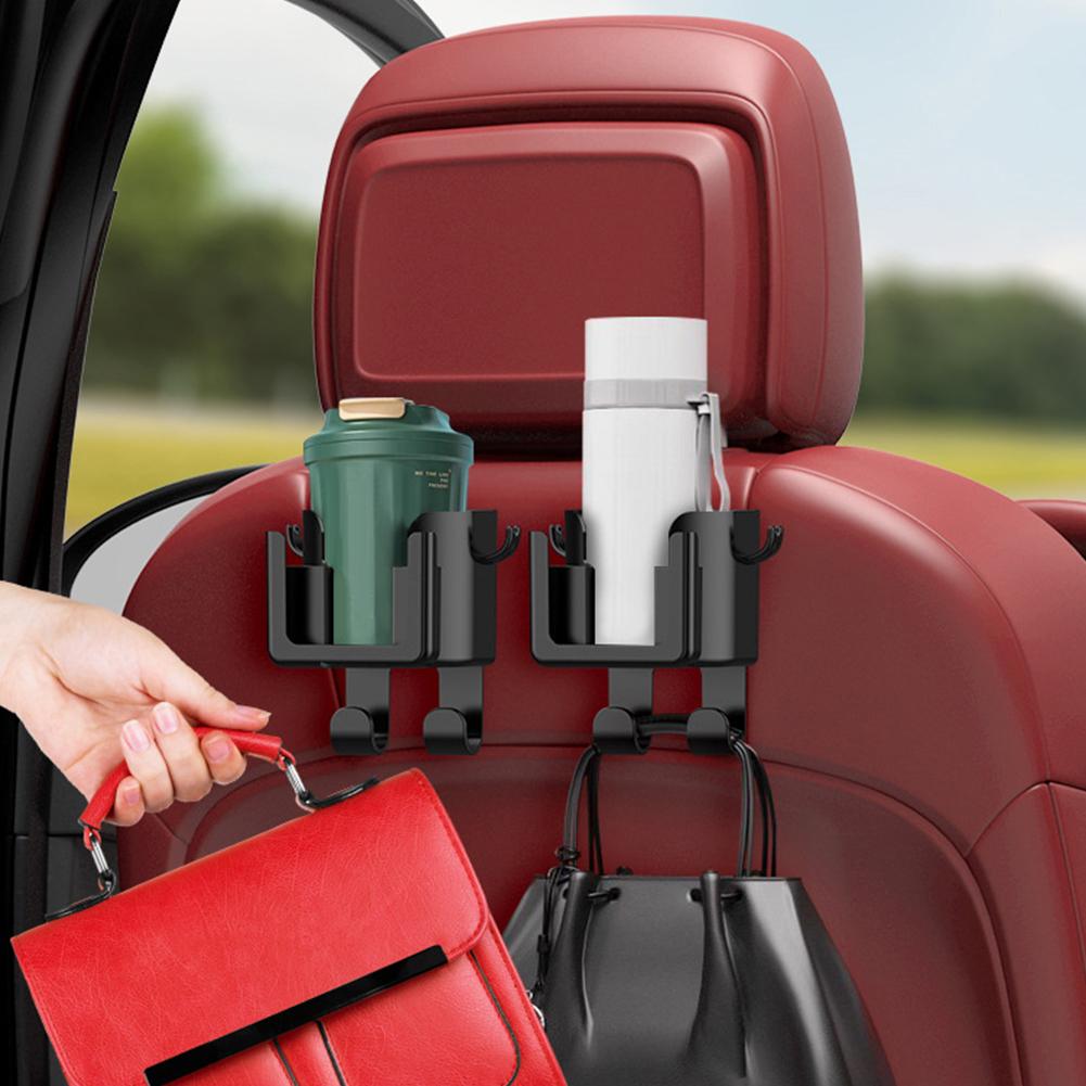 3 in 1 Auto Rücksitzhaken Auto Handyhalter Auto Sitzlehne Hängehaken Auto Sitz Kopfstütze Haken Aufhänger Autoinnenzubehör