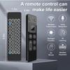 2 In 1 Air Mouse Voice Control RGB Backlit 2.4G Wireless Air Mouse Remote Control with 6-axis Gyroscope USB Receiver