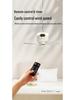 Portable USB Rechargeable Wireless Fan with Remote Control for Camping, Dorms, and Outdoor Use