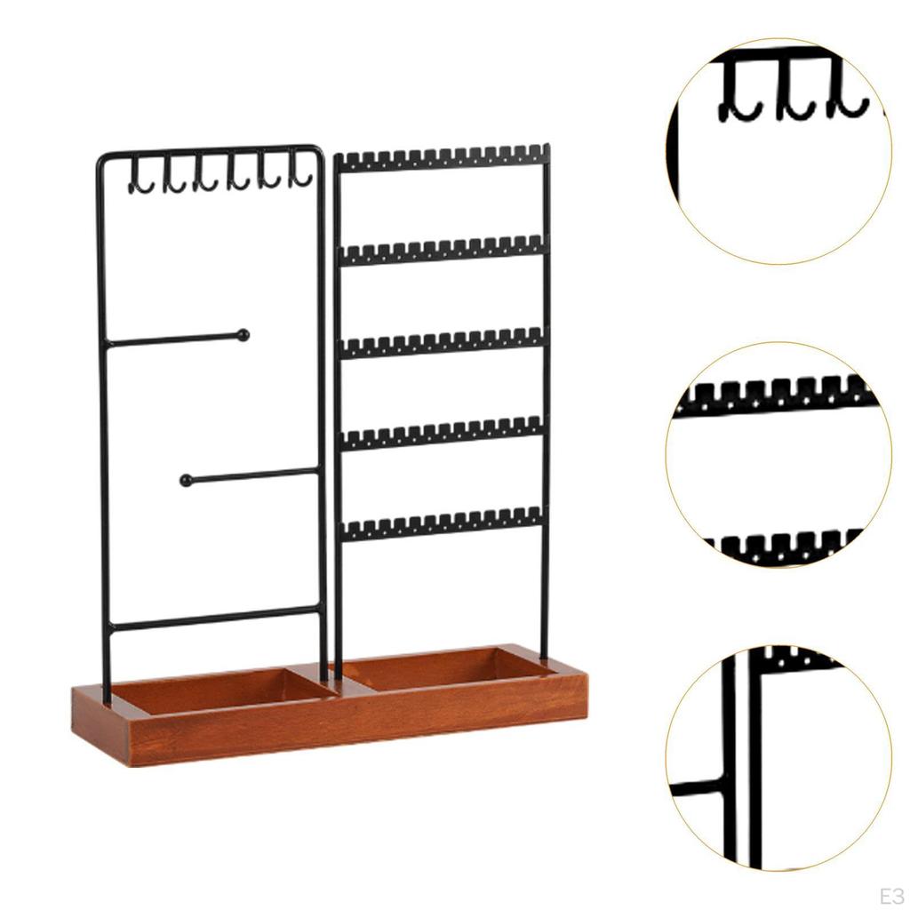 Držák šperků Organizér Náušnice Náhrdelník Věšák Tower Display