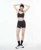 LIMELIGHT APPAREL Limelight Elite 2.5-Length Leggings Shorts (Charcoal/Gray)