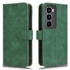 For itel City 100 4G Leather Case Skin Feel Anti Drop Wallet Flip Phone Cover