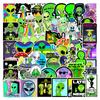 10/25/50pcs Cartoon Alien ET Graffiti Stickers for DIY Luggage Water Bottle Phone Laptop Guitar Scrapbook Helmet Car Wall Decal
