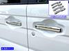BRIGHTZ Chrome Door Handle Cover Knob for Spacia MK94S MK94 MK 94 [SPA-NOBU-FS-A0B4]