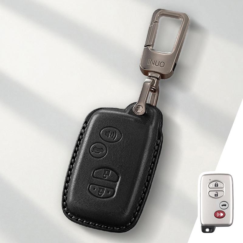 Genuine Leather Protector for Old Toyota Highlander Land Cruiser Lexus Key Case Cover Fob
