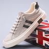 Neue Herrenschuhe für den Frühling Elastische Riemen Vielseitig Atmungsaktiv Board-Schuhe Herren Freizeitschuhe Low Top Flache Schuhe