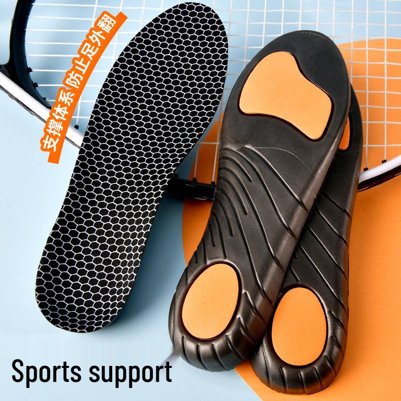 Ultra-Thick Graphene Arch Support Insoles: Anti-Odor, Antibacterial, Breathable for Flat Feet & Long Standing Comfort.