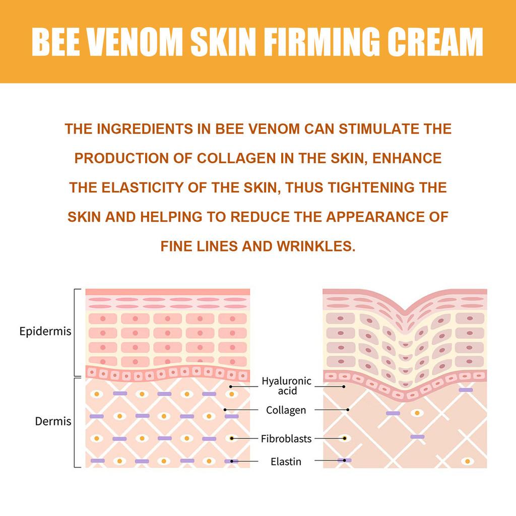 Ximonth Bee Venom Skin Firming Cream Hydrating Moisturizer For Youthful Radiance