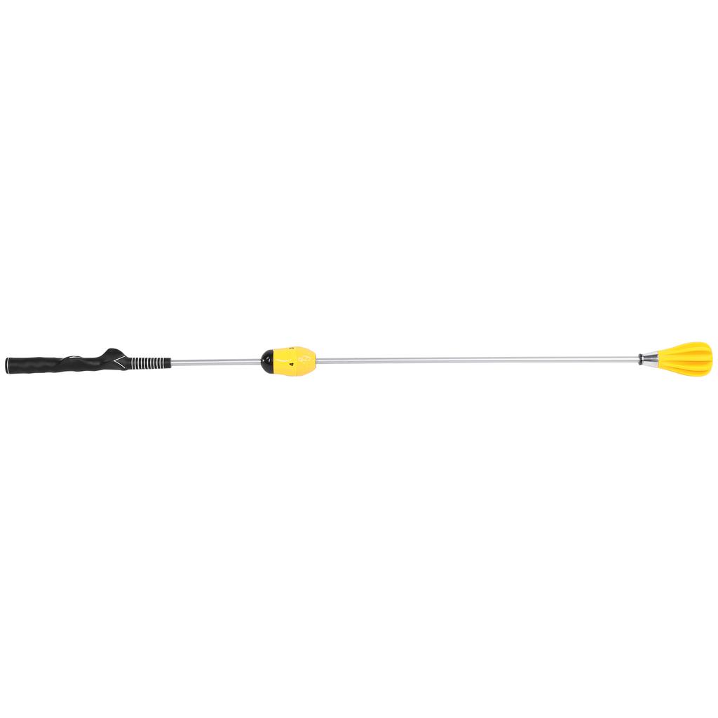 Swing Train  Practice Stick WarmUp    Correction Training Rod Tool Equipment(Yellow )