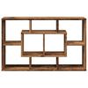Wall Shelf Old Wood 85X16X52.5 Cm Glued Wood
