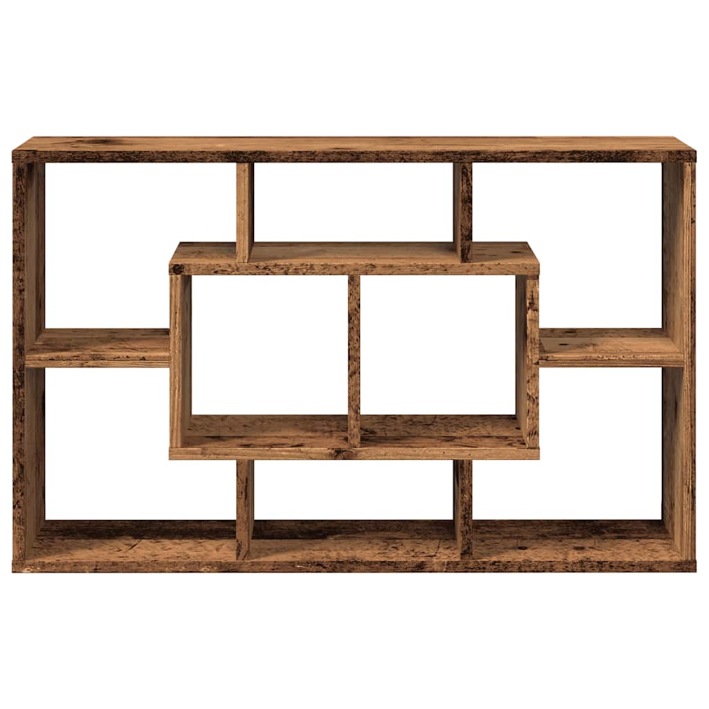 Wall Shelf Old Wood 85X16X52.5 Cm Glued Wood