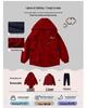 Children's 3-in-1 Ski Suit: Detachable Outdoor/Class Uniform for Primary & Kindergarten