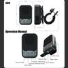 Bike Bluetooth Speakers Portable Mini FM Radio TF Card Dual Pairing Wireless Collar-clip Speaker for Cycling Hiking Camping