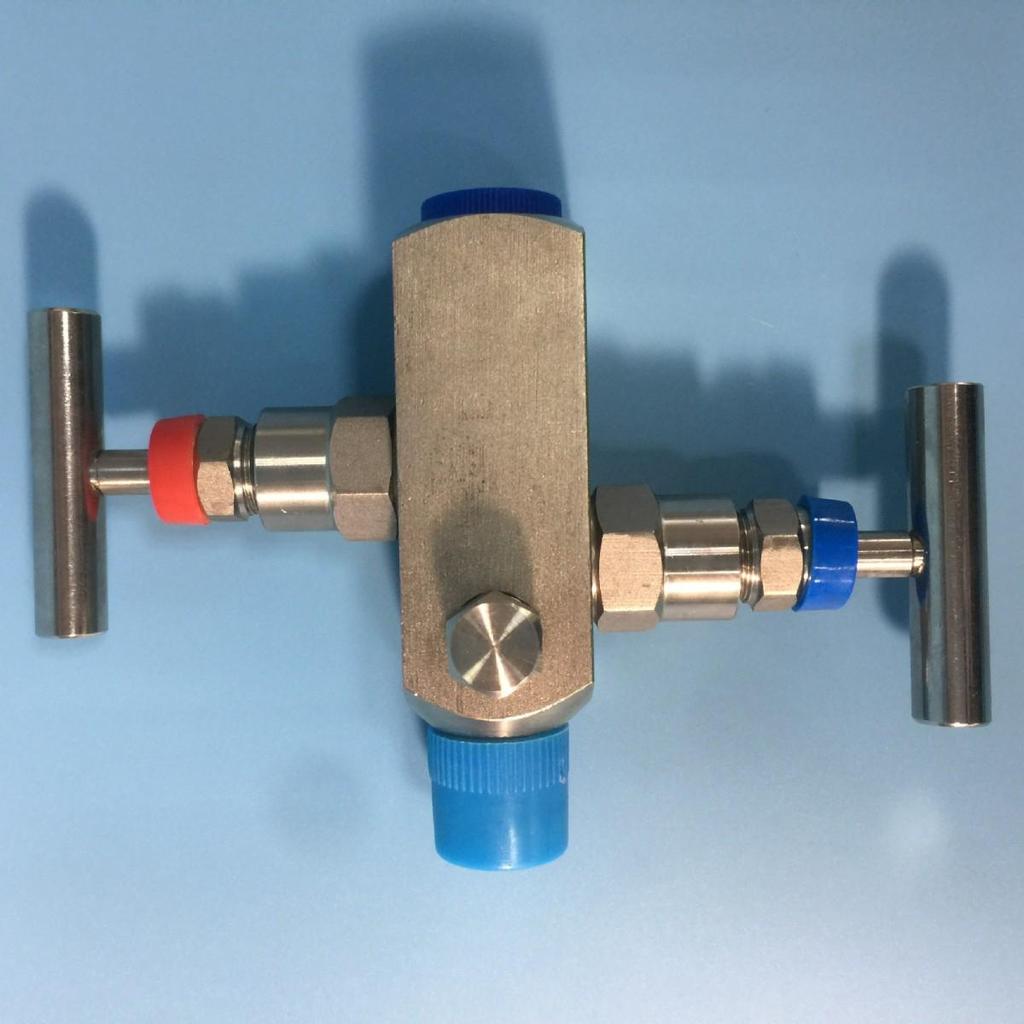 Stainless Steel EF-3 Integrated Two-Valve Group with 1/2NPT Connection