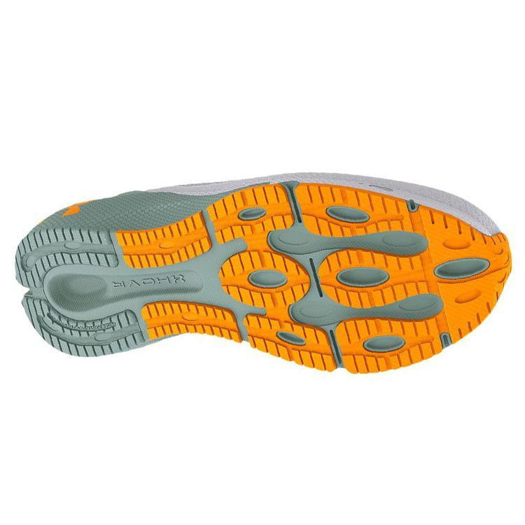 Under Armour Men's HOVR Machina 3 CN Breathable Supportive Running Shoes White/Green/Orange 3025650-109