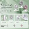 Portable Desk Fan, Small Air Circulating Fan, 3 Speed Quiet Cooling Fan Adjustable Tilt Head For Office Dorm And Kitchen