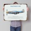 Mustang P Louisiana Kid Poster Customized Vintage Metal Signs Wall Art Retro Tin Plaque for Desk Decor Room Office Decoration