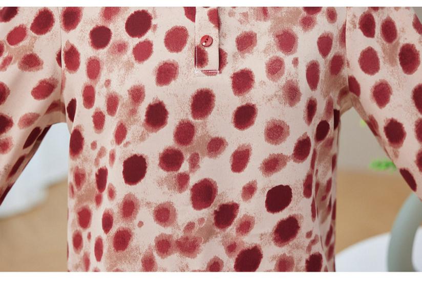 Versatile Floral Slim-fit Long-sleeve Top for Middle-aged and Elderly Women - Plus Size Mother's Wear Pullover