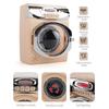 Simulation Electric Kitchen Toys Appliances Pop-up Toaster Microwave Oven Washer Dryer Mixer Blender Set Coffee Maker for Kids
