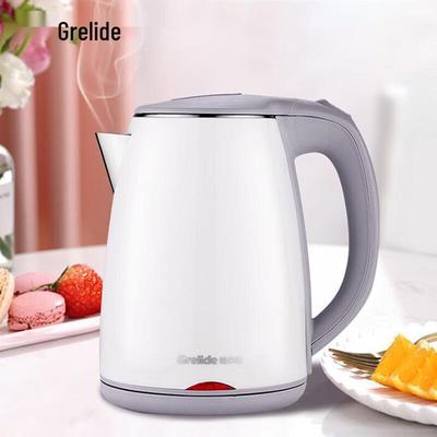 Grelide D1012A 1.2L 304 Stainless Steel Electric Kettle CN Plug (adapter Included)