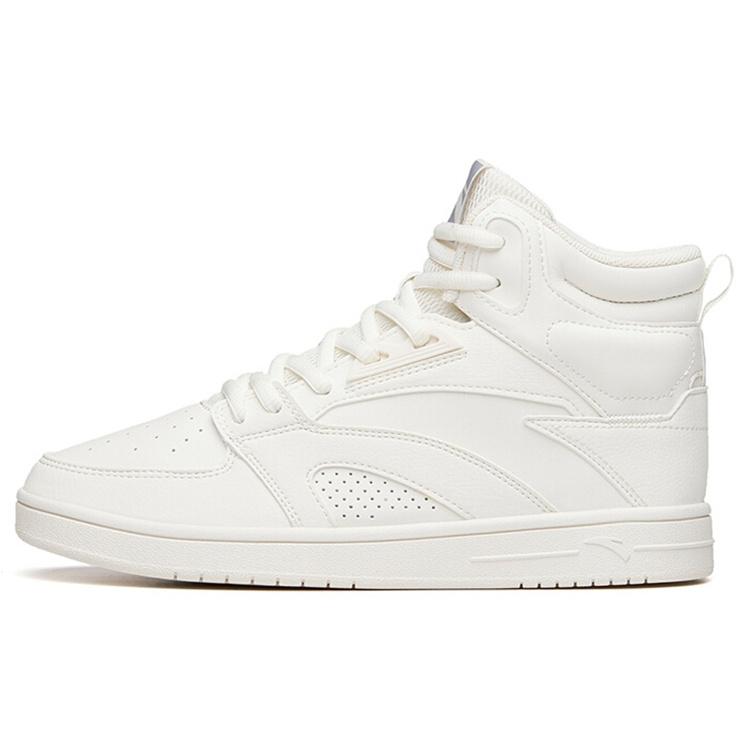 (WMNS) ANTA Skateboarding Series Sneakers High  Ivory  Women s 122138071-1 EU 36.5