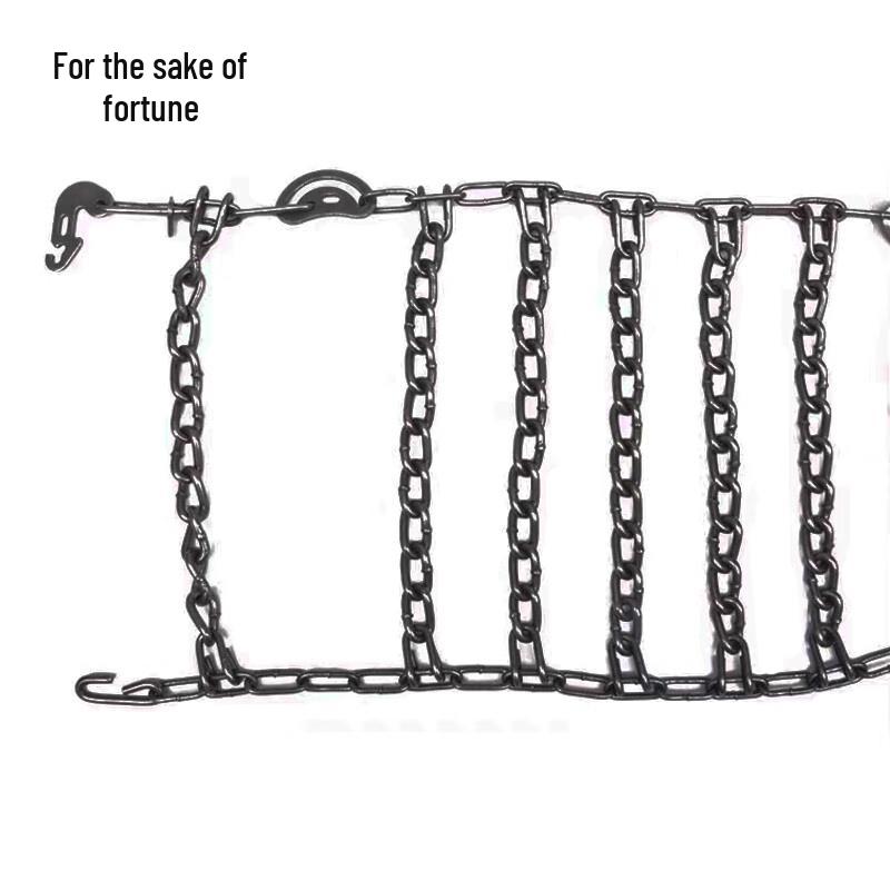 Heavy-Duty Steel Anti-Skid Tire Chains