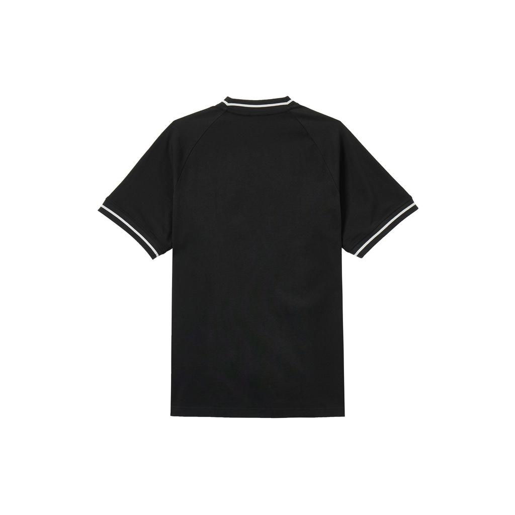 adidas Originals Classic Sports Series Schnelltrocknend Schweißabsorbierend Bequem Weich Kurzarm T-Shirt Unisex Oberteile Schwarz JD2838