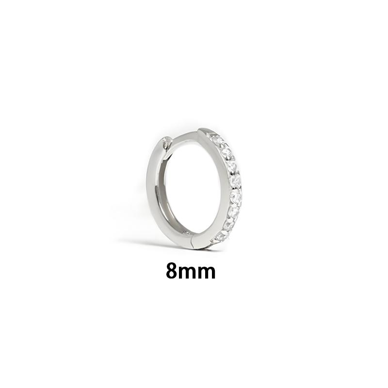 1 Set Metal Circle Drop Small Earrings For Women Trend Pendant Piercing Earrings Set Jewelry Gift