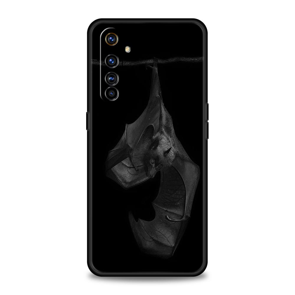 Goth Vampire Bat animal Phone Case For Realme 13 12 10 9 8 7 GT3 GT5 GT2 Pro Plus 5G C21 C25 C35 GT Neo 2 3 3T 5 Cover