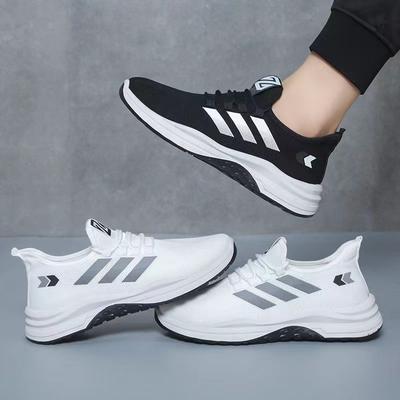 Zapatos Deportivos Transpirables Informales para Correr para Hombre, Versión Coreana Informal de Verano, Zapatos de Tela, Zapatos Bajos, Zapatos para Hombre