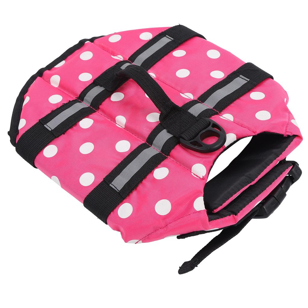 Dog Swimming Safety Vest Pet Adjustable Reflective Life Jackets with High Buoyancy