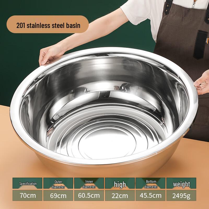 Sude 201 Stainless Steel Mixing Bowl
