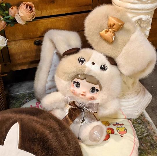 New Nuomi Mushroom Hat Series 400 Percent Extra Large Blind Box Birthday Gift Giant Plush Toy Super Soft Comfortable Kawaii Doll