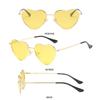 Vintage UV400 Protection Eyewear Polarized Glasses Heart-Shaped Glasses Women Heart Sunglasses