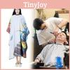 Hairdressing Print Feather Cape For Adult With Antistain Technology Oilresistant