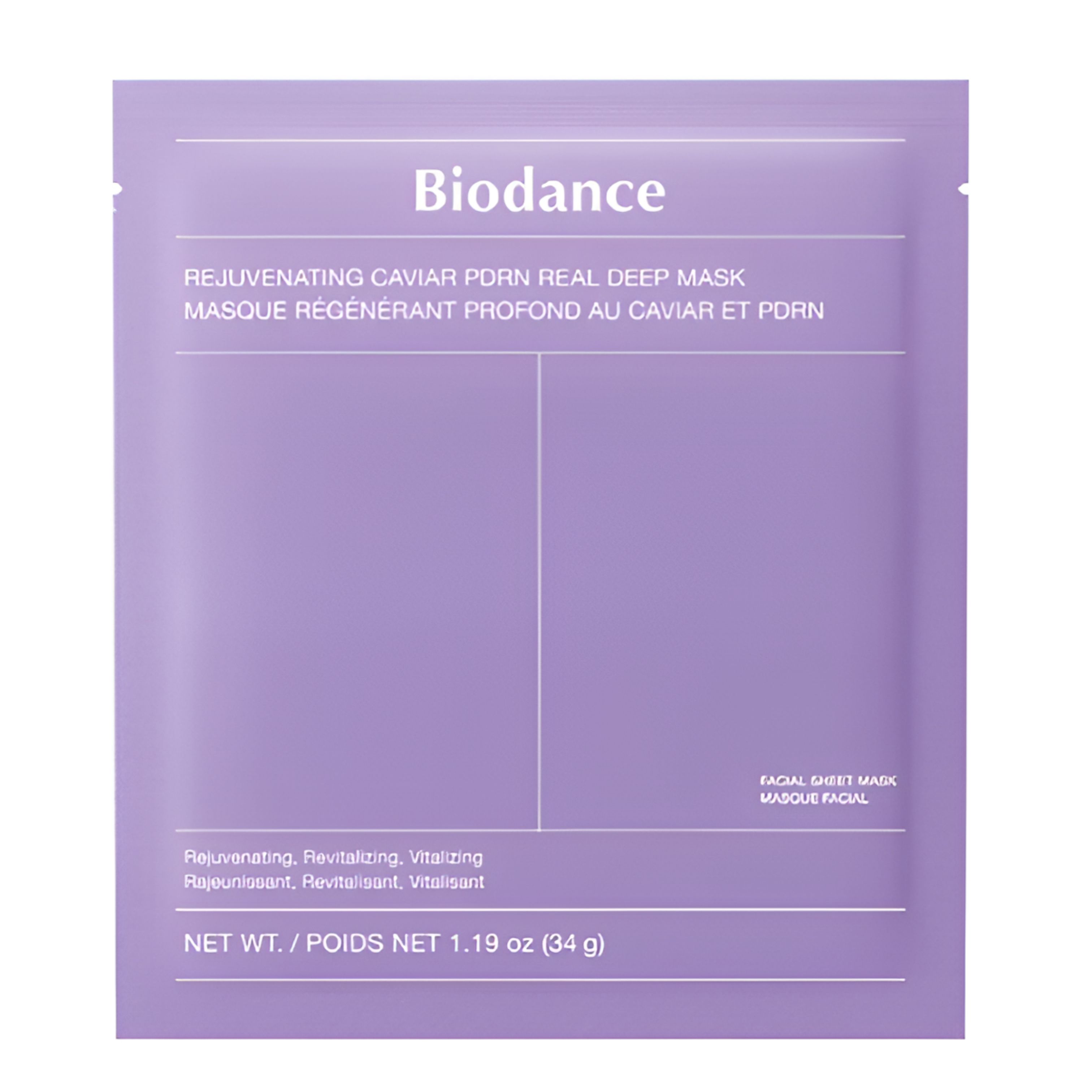 Biodance Rejuvenating PDRN Real Deep Mask – 4 Sheets