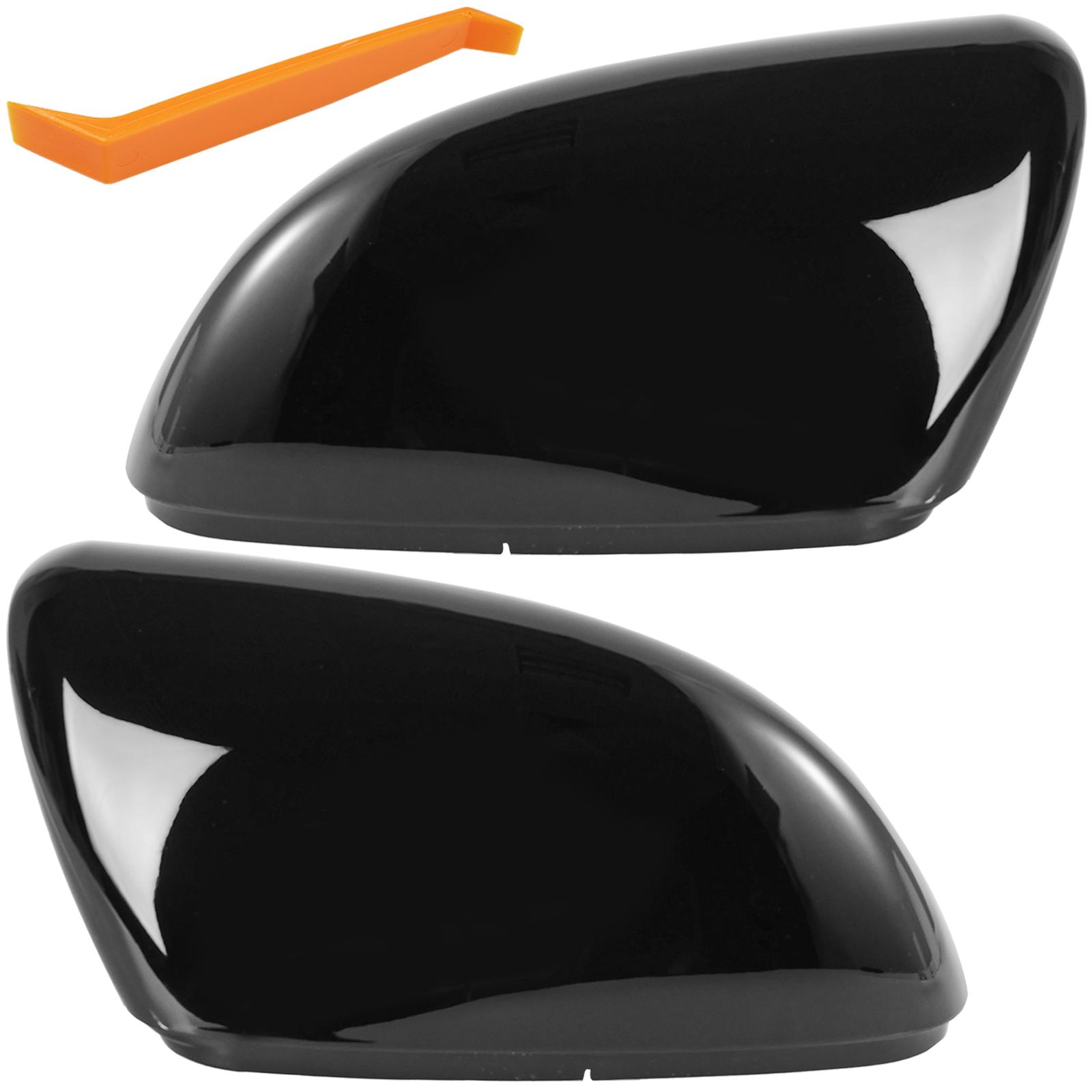 

1 пара Глянцевые Черные Накладки на Зеркала Заднего Вида Для Volkswagen VW GOLF 6 VI MK6 GTI R line R20 2009-2013 5K0857537 5K0857538 чёрный