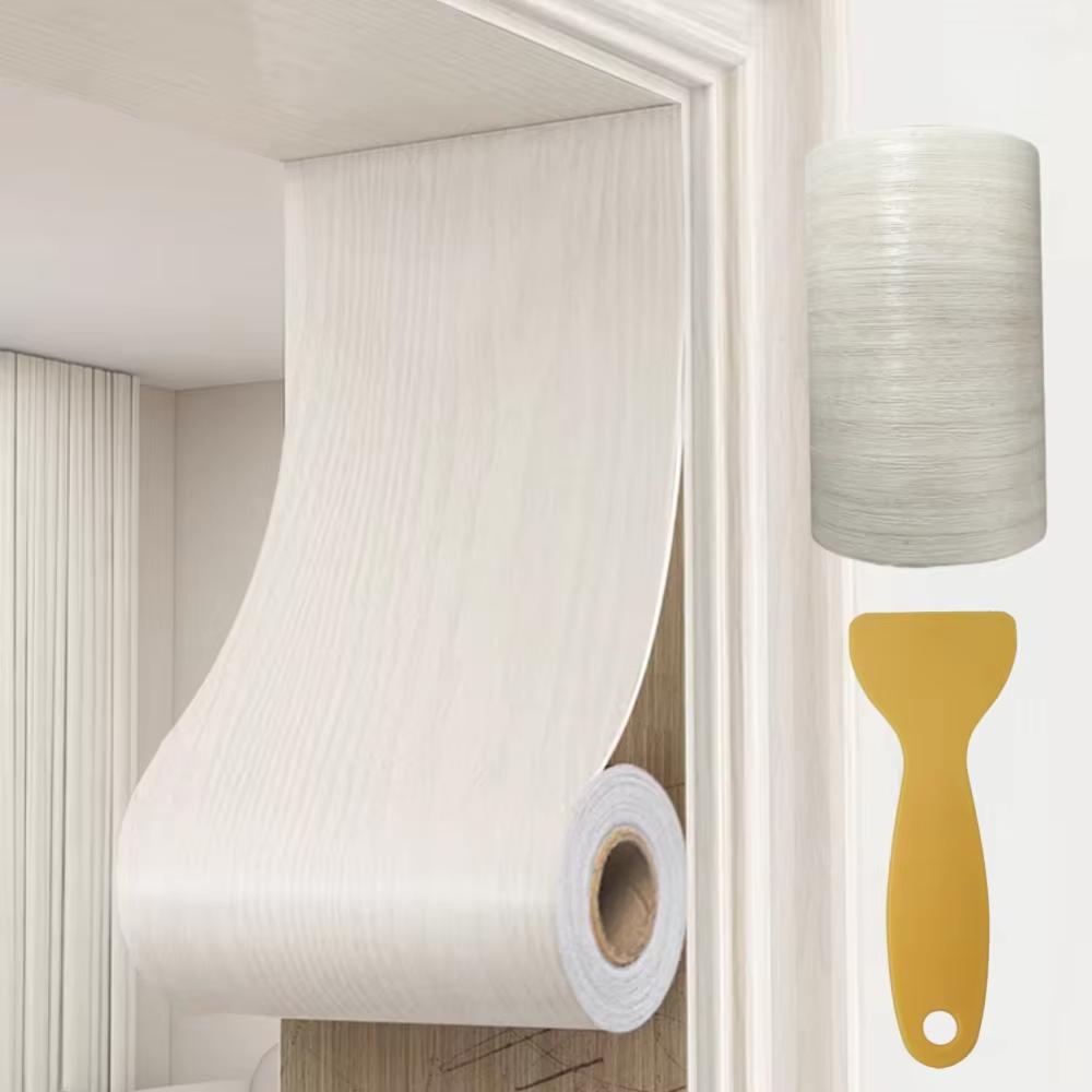 1pc 5m Self-adhesive Wall Trim Line Skirting Border Baseboard Wallpaper Sticker For Living Room Home Decoration