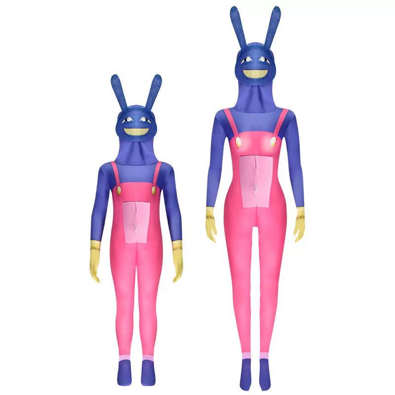 Jumpsuit Magic Numbers Circus Cos Jumpsuit Pamni Cartoon Clown Gingo Cosplay Suit kids110