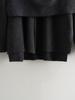 2023 Y2K Women's Asymmetrical Scarf Short Knit Long Sleeve Cardigan