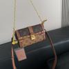 Summer new women's bag style fashion letter lock box bag single shoulder oblique span small square bag