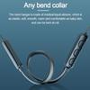 Skin Friendly Silicone Noise Reduction Semi In Ear For Sports And Running Neck Mounted Wireless Sports Bluetooth Earphones
