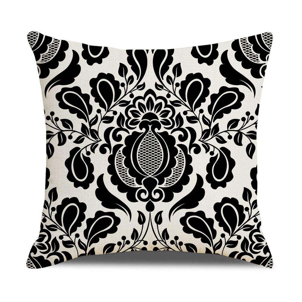 New Homeware Pillow Cover European Geometric Abstract Car Sofa Cushion Cover Cushion Cover