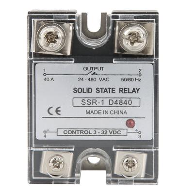 SSR40DA Solid State Relay SSR Solid State Module DC Controlled AC 40A 332VDC