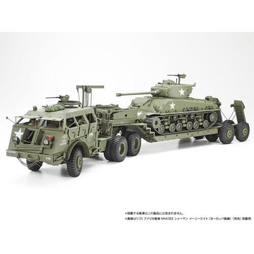 Tamiya 1/35 Military Miniature Series No. 230 U.S. Army 40-Ton Tank Transporter Dragon Wagon Plastic Model 35230 Green