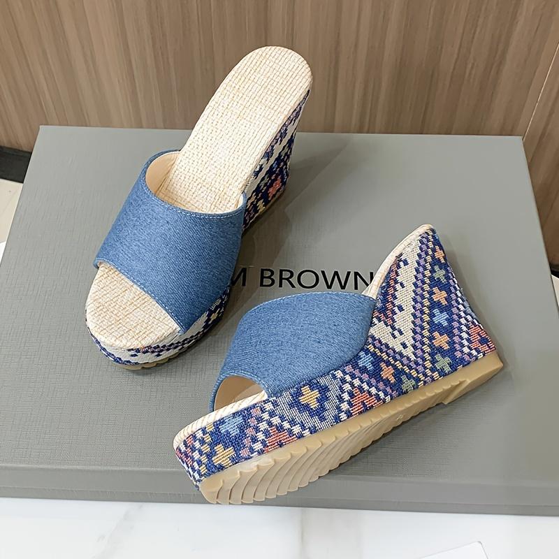 Women's Slip-On Wedge Sandals